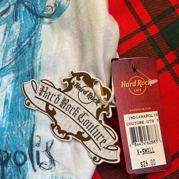 2 Hard Rock Cafe Indianapolis T Shirts  NWT - Picture 4 of 8